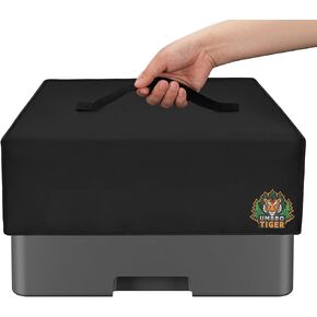 Printer Dust Cover for Brother MFC-J1010DW/HL-L2460DW/HL-L2405W - Waterproof Anti-Static Dustproof Cover, Foldable 15.7x15.3x6.7in with Handle (300D Oxford Fabric) for Office and Home