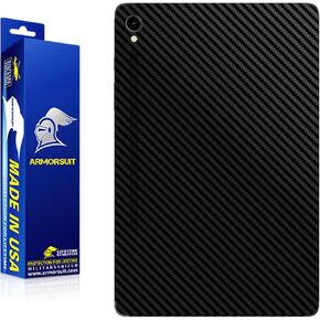 ArmorSuit 2 Pack Black Carbon Fiber Textured Vinyl Skin (Back Only) for Samsung Galaxy Tab S9 11" MilitaryShield - Made in USA