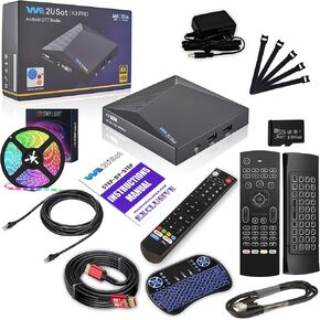 K 3 Pro Data Storage Kit l | Backlit Keyboard | Remote | Light Kit | HDMI + Ethernet Cable | Manual Included.