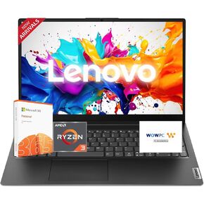 Lenovo V15 Business Laptop with Microsoft Office 365, AMD 7000-Series Processor (Outperforms i5-1130G7), 15.6" FHD LED Display, 16GB RAM, 1TB SSD, Ethernet RJ-45, Wi-Fi 6, Windows 11 Pro, WOWPC USB