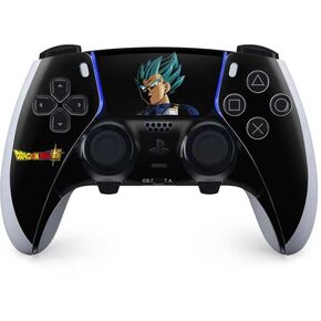 Skinit Decal Gaming Skin Compatible with PS5 DualSense Edge Pro Controller - Officially Licensed Dragon Ball Super Goku Design