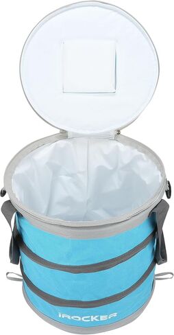 iROCKER Collapsible Pop-Up Cooler: Portable, Lightweight, Insulated Cooler for Paddleboards, Beach, Camping & Outdoor Adventures in Saudi Arabia