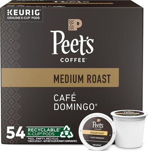 قهوة Peet ، قرون Keurig K-Cup المتوسطة المشوية-Big Bang ، 32 Count (1 صندوق من 32 K-Cup Pods) in Saudi Arabia