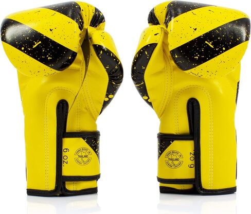 Fairtex BGV14 Muay Thai Boxing Microfibre Gloves for Men, Women, Kids | MMA Gloves, Kickboxing, Gym, Workout | Premium Quality, Light Weight & Shock Absorbent Boxing Gloves- (White Graffiti/8oz) in Saudi Arabia