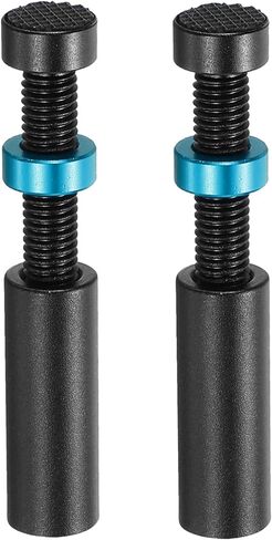 MECCANIXITY 2Pack Graphics Card GPU Support Bracket, GPU Stand Holder Magnetic Base 74-120mm Adjustable Height Brace for Desktop Video Card, Aluminum Alloy Black, Blue in Saudi Arabia