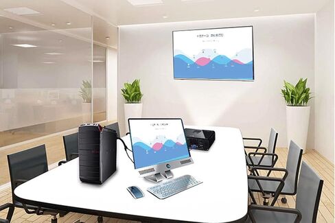 9.8ft VGA SVGA HD Cable Male-to-Male Video Cable One-to-Two Split Screen Supports 1080P Full HD, Suitable for Projectors, HDTVs, Monitors, Games etc. in Kuwait