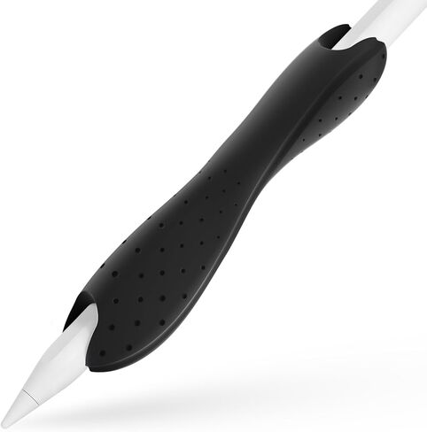 Grip Eletiuo متوافق مع Apple Pencil Pro ، الجيل الأول/الثاني ، نموذج USB-C ، غطاء غلاف السيليكون الواقي مع نسيج مضاد للانزلاق ، تصميم ثنائي الرؤوس المزدوجة المريحة ، الشحن المغناطيسي والنقر المزدوج ، الأرجواني in Saudi Arabia