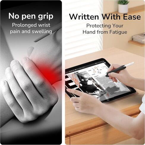 Grip Eletiuo متوافق مع Apple Pencil Pro ، الجيل الأول/الثاني ، نموذج USB-C ، غطاء غلاف السيليكون الواقي مع نسيج مضاد للانزلاق ، تصميم ثنائي الرؤوس المزدوجة المريحة ، الشحن المغناطيسي والنقر المزدوج ، الأرجواني in Saudi Arabia
