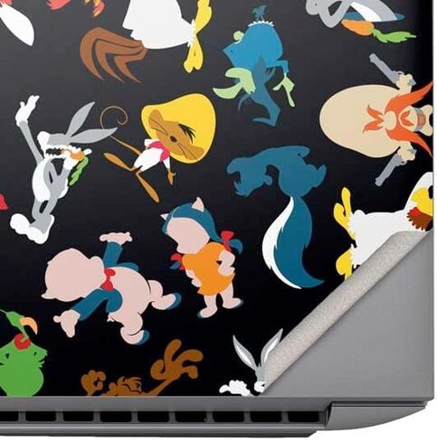 Skinit Decal Laptop Skin Compatible with HP ZBook Fury 16 G10 - Officially Licensed Looney Tunes Identity Pattern Design in Kuwait