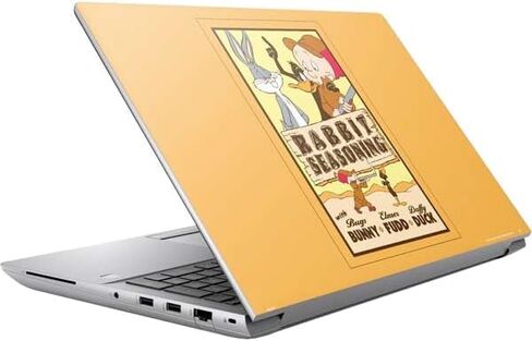 Skinit Decal Laptop Skin Compatible with HP ZBook Fury 16 G10 - Officially Licensed Looney Tunes Identity Pattern Design in Kuwait