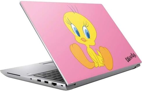 Skinit Decal Laptop Skin Compatible with HP ZBook Fury 16 G10 - Officially Licensed Looney Tunes Identity Pattern Design in Kuwait