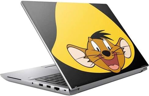 Skinit Decal Laptop Skin Compatible with HP ZBook Fury 16 G10 - Officially Licensed Looney Tunes Identity Pattern Design in Kuwait