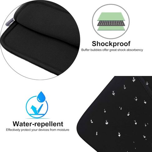 Waterproof Tablet Sleeve Case Bag 11.6 12 Inch for Tab P11/Tab P12 Pro, Galaxy Tab S10+/S9+/S9 FE+/A9+/S8+/S7+ in Saudi Arabia
