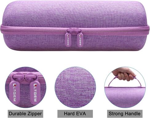 LTGEM Hard Travel Carrying Case for Ultimate Ears MEGABOOM 3/4 Portable Wireless Bluetooth Speaker and Charger Dock, Purple in Kuwait