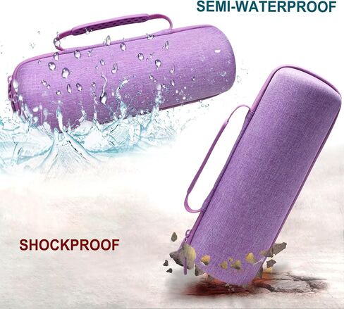 LTGEM Hard Travel Carrying Case for Ultimate Ears MEGABOOM 3/4 Portable Wireless Bluetooth Speaker and Charger Dock, Purple in Kuwait