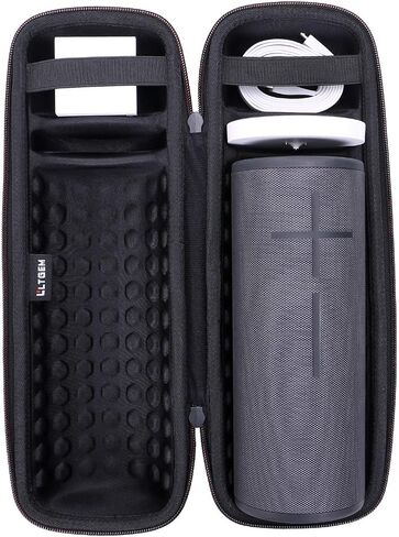 LTGEM Travel Travel Careing Case for Ultimate Ears Megaboom 3/4 مكبر صوت بلوتوث اللاسلكي المحمول ورسواف الشاحن ، الأرجواني in Kuwait
