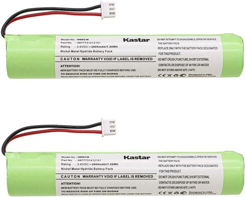 Kastar 1-Pack Ni-MH Battery 3.6VDC 2000mAh 7.20Wh Replacement for Hurricane Spin Scrubber Brush Cleaner Mop Spin-Scrubber Bathtub in Saudi Arabia