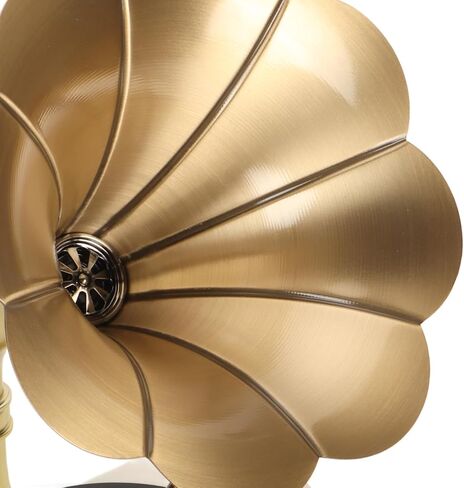 Vintage Phonograph Speaker Gramophone Speaker Dual Speaker Type C Charging HiFi Sound for Mobile Phones (White) in Kuwait