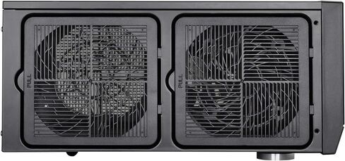 Silverstone Technology Grandia Series Aluminium HTPC Computer Computer لـ ATX / SSI -CEB - Black (GD09B) in Kuwait