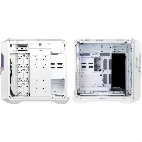 Cooler Master HAF 700 EVO PC CASE-برج كامل ، وتوافق E-ATX ، و 5 × مراوح مثبتة مسبقًا ، وأقواس المبرد القابلة للتدوير ، وشاشة LCD في الوقت الفعلي ، وشفرات ARGB EDGE-LIT ، و TG Side Panel in Kuwait