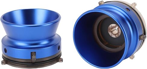 Yoidesu Nab Hub Adapters, 1/4 10 Inch Aluminum Alloy Reel to Reel Tape Nab Hub Adapter with Lock for Studer ReVox B67 (Blue) in Saudi Arabia