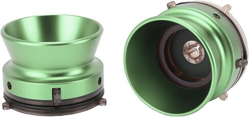 Yoidesu NAB HUB محولات ، 1/4 10 بوصة بكرة سبيكة الألومنيوم إلى محول HUB TAPE NAB مع قفل لاستوديو REVOX B67 (الأزرق) in Saudi Arabia