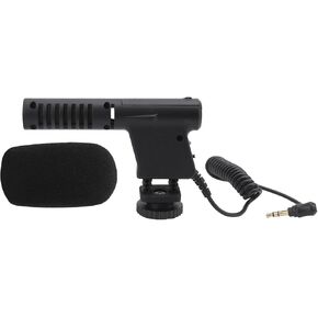aqxreight MovingMic Stereo Camcorder Microphone Digital Camera Photography Microphone for Recording Super Centric Radio Stereo Camcorder MicrophoneDigital Camera MicrophoneDigital Video Cam