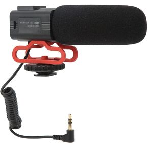 aqxreight CM550 Camera Microphone Noise Reduction Microphone Rechargeable Recording Mic Interview Live Radio Equipment Short Recordings Mic Camera MicrophoneVideo for CameraNoise