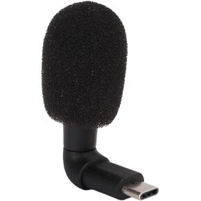 Yosoo Smartphone Video Mini Microphone, Mini Type C Plug and Play Microphone Type C Plug Smartphone Video Mobile Phone Omnidirectional High Sensitivity