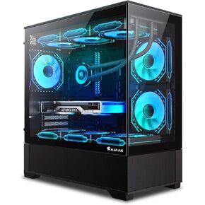 PC MAMING PC (AMD RYZEN 7 7700X معالج يصل إلى 5.4 جيجاهرتز ، Geforce RTX 5070 12GB GDDR7 ، 32GB DDR5 ، 1TB NVME SSD ، WIFI Ready ، Windows 11 Pro) in Kuwait