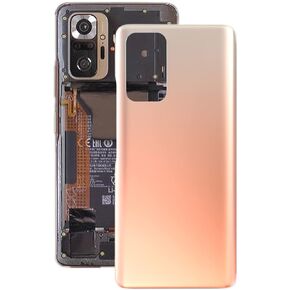 ZORSOME Battery Back Cover Replacement for Xiaomi Redmi Note 10 Pro/Redmi Note 10 Pro Max,Replacement Battery Door Back Cover for Xiaomi Redmi Note 10 Pro/Redmi Note 10 Pro Max (Blue)