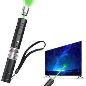[Professional] Rechargeable Green Line Light Flashlight Long Distance Range for TV/LED/LCD Screens Tactical Flashlights Presentation Office/Classroom/Outdoors/Astronomic/Construction [203] (1)