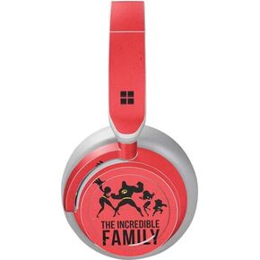 Skinit Decal Audio Skin Compatible with Surface Headphones - Officially Licensed Disney The Incredibles Family Sillhouette Design
