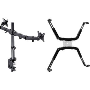 Ergear Dual Monitor Stand for 13 to 32 inch, and VESA Mount Adapter for 17 to 27 Inch