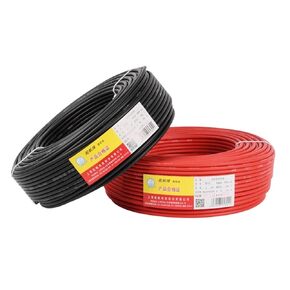 100/50meters Solar Panel Extension Cable 4mm2 12AWG Tinned Copper Double Sheathed Wire for Solar Photovoltaic System(50M Red and Black)