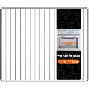 13.4 ''*13.4 'رف سلك للخبز مع Ninja SP101 ، SP100 ، SP1001C ، SP201 Foodi Air Fry Oven