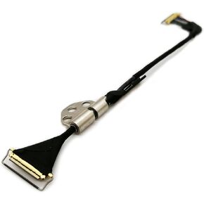 A1466 LCD Display LVDS Cable + Left Hinge Replacement for MacBook Air 13" A1466 EMC 2559 2632 2925 (Mid 2012-Early 2015)