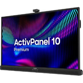 ActivPanel 10 Premium 65 "المواصفات العالية السبورة الرقمية للمكتب أو الفصل الدراسي ، 4K UHD ، جهاز مرنة OS ، لوحة متضمنة ، 3 سنوات الدعم في الموقع