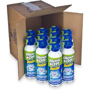 Canned Air - Duster - Ozone Safe Blow Off - 10oz Duster - Case of 12