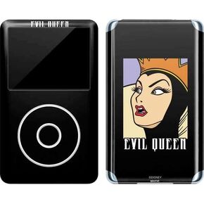 Skinit Decal MP3 Player Skin Compatible with iPod Classic (6th Gen) 80GB - Officially Licensed Disney Villains Evil Queen Design