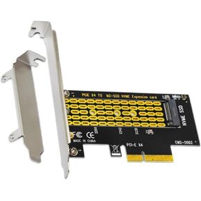 M.2 Adapter Card, M.2 NGFF M-Key to Desktop PCIe x4 NVMe SSD Converter Card