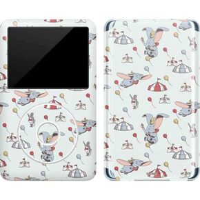 Skinit Decal MP3 Player Skin Compatible with iPod Classic (6th Gen) 80GB - Officially Licensed Disney Dumbo Vintage Pattern Design