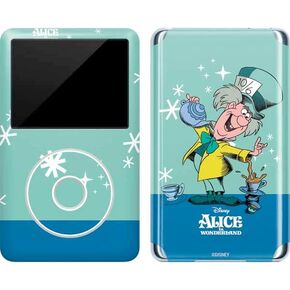 Skinit Decal MP3 Player Skin Compatible with iPod Classic (6th Gen) 80GB - Officially Licensed Disney Alice in Wonderland Mad Hatter Tea Party Design
