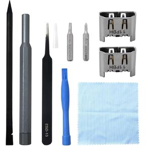 2025 2x HDMI Port and 1x Metal 5 inch Bit Driver and 2x Precision Bits for Sony Playstation 4 PS4, Display Socket Interface Jack Connector Repair Kit