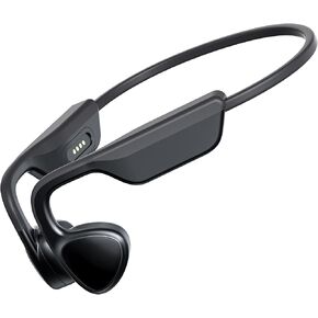 Bone Conduction Headphones,Open Ear Headphones Bluetooth 5.3 with Mic,Bone Conduction Earbuds 12Hrs Playtime,IPX7 Waterproof Sport Headphone for Running,Gym,Walking,Cycling