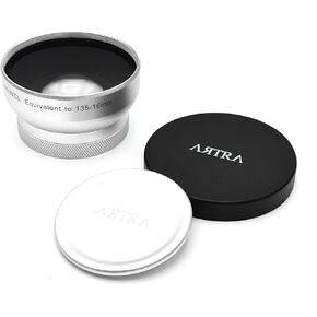 FUNKYFRAME WCL 16mm Wide Conversion Lens Compatible with Fujifilm X100, Black