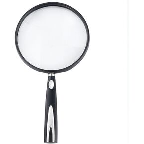 Large Handheld Magnifying Glass for Reading Newspapers Portable Magnifying Glass