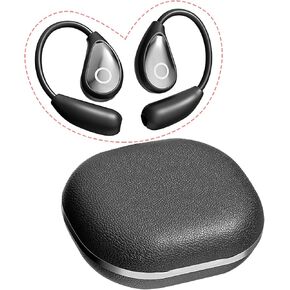 Clip On Earbuds,Open Ear Earbuds Wireless Bluetooth 5.4, Clip On Headphones for Women，Over Ear Earbuds (Purple)