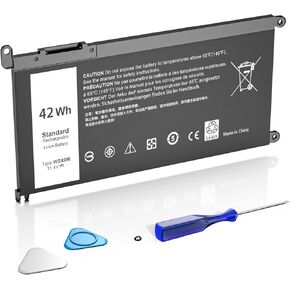 42WH WDX0R Battery for Dell Inspiron 13 15 5000 7000 Series 15 7573 7579 7560 7570 7569 5570 5567 5565 5568 5578 5579 5575 13 7368 7378 5368 5378 5379 17 5765 5767 5770 P66F P58F