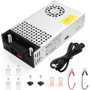 New Version Converter, 110V AC to 12V DC Converter Power Supply 12V 600W 50A DC Switch Transformer for RV,Pump,LED Strip, LCD Monitor (12V 600W)